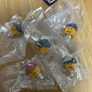 [ 미개봉 ] 5체 세트 조시군 나라분데스. 센트럴 리그 가챠가챠