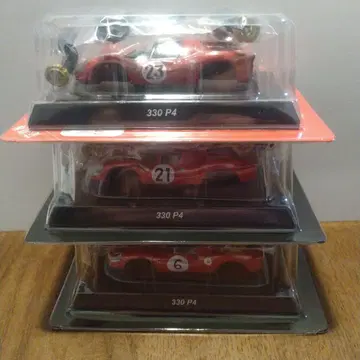 1/64 교쇼 페라리 330P4 미니카 3대 세트