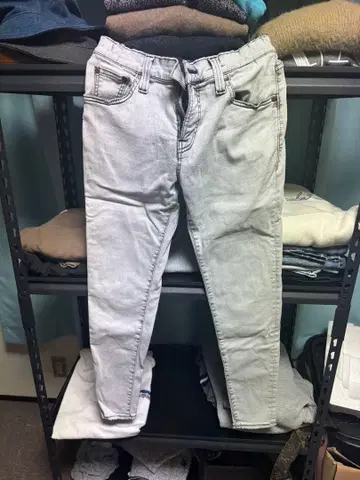 빅존 스트레치 그레이 데님