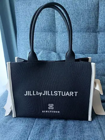 [새상품급] JILL by JILL STUART 사이드 리본 니트 토트백