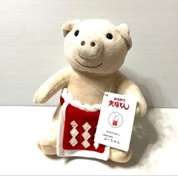 나고야 명물 미소카츠 야바톤 부쨩 요코즈나 봉제 인형 20cm