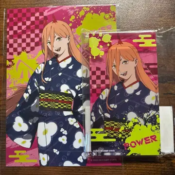 체인소 맨 레제 편 OMATSURI 파워 아크릴 블록 B상 특전