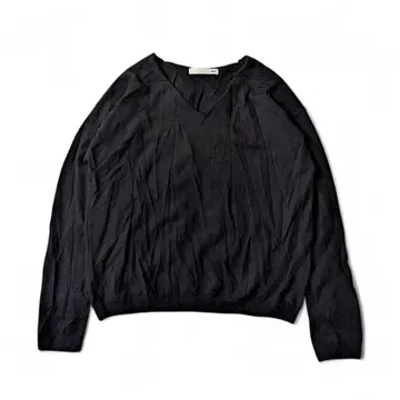 새상품급 evam eva 에붐에바 울 니트 스웨터 블랙