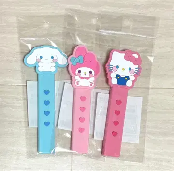 산큐마트 산리오 부채 그립