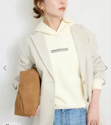 SLOBE IENA 쭈리 후디 내추럴