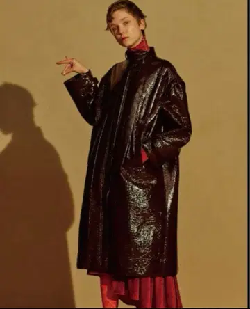 아이레네 irene 가죽 코트