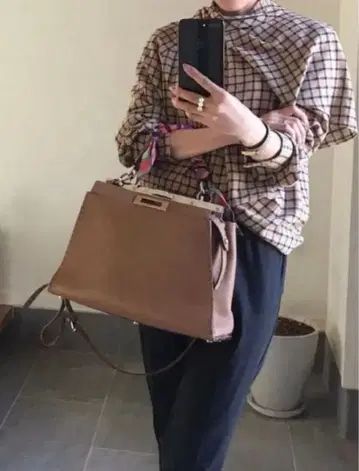 CYCLAS 체크 블라우스 시클라스