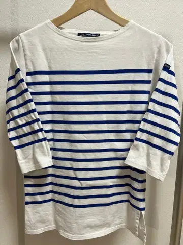 SAINT JAMES 세인트 제임스 NAVAL 나바르 블루 7부 소매