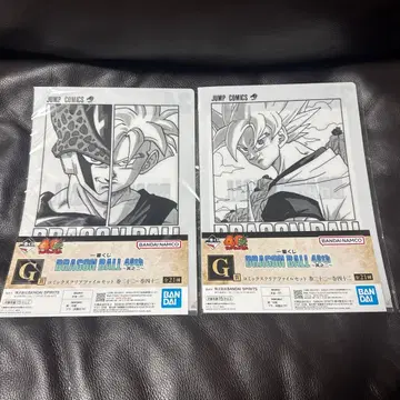 제일복권 드래곤볼 40th G상 코믹스 클리어 파일 세트