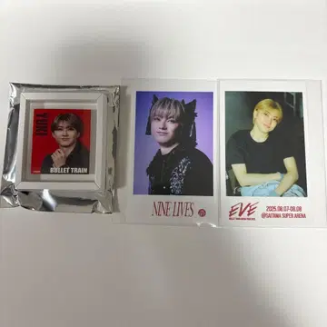 초특급 유키 마루이 팝업 액자 마그넷, 미니 사진 3종 세트