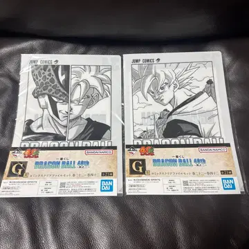 제일복권 드래곤볼 40th G상 코믹스 클리어 파일 세트
