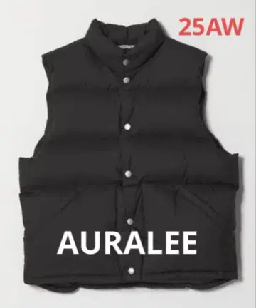 AURALEE 오라리 다운 베스트 SUPER LIGHT NYLON