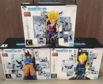 제일복권 드래곤볼 40th 손오공 베지터 손오반 피규어 세트