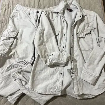 이븐리버 워크 팬츠 카고 팬츠 화이트