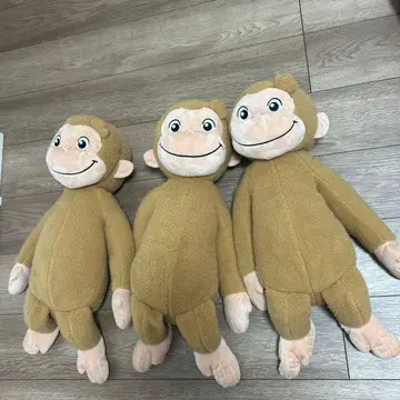 초인기 파격! 3개! 호기심 많은 조지 슈퍼 라지 봉제 인형 폭신폭신