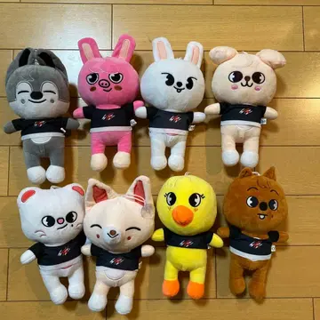 스트레이 키즈 봉제 인형 8개 세트