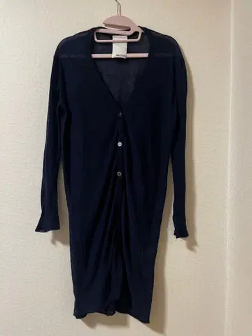 Whim Gazette 네이비 긴팔 가디건 F