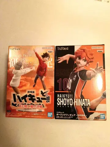 하이큐!! 히나타 쇼요 피규어 2개 세트