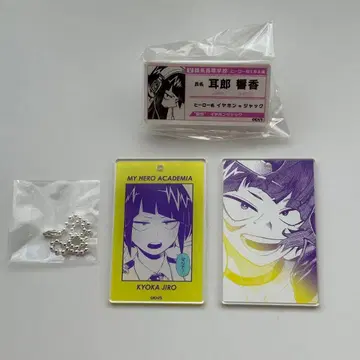 히로아카 슬라이드 아크릴 키링 명함 배지 컬렉션 미미나리 쿄카