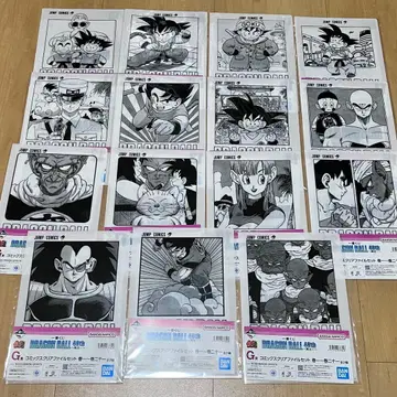 제일복권 드래곤볼 40th 그 첫 번째 G상 클리어 파일 15종 세트