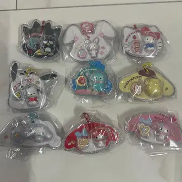 산리오 캐릭터즈 패키지 참&초코 보로 컴플리트 세트