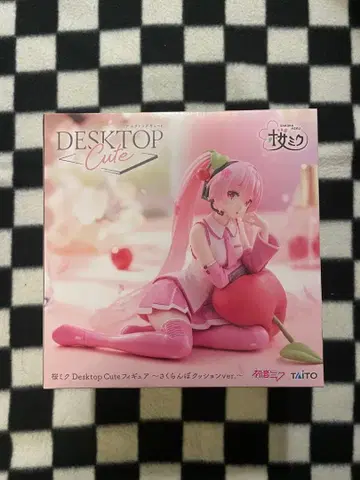 벚꽃 미쿠 Desktop Cute 피규어 체리 쿠션 ver.