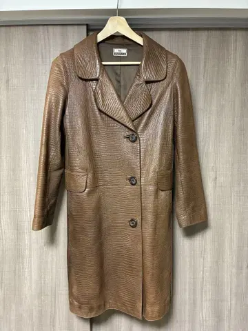 VAUDEVILLE 브라운 롱 코트 M 사이즈