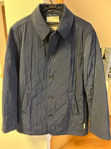 Vaster 네이비 퀼팅 자켓