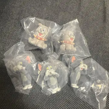 톰과 제리 캡슐 플로키 가챠가챠 톰 x 3 타이쿠 x 2