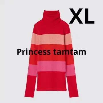 [ 유니클로 x 프린세스 탐탐 ] 히트텍 심리스 리브 터틀넥 T XL