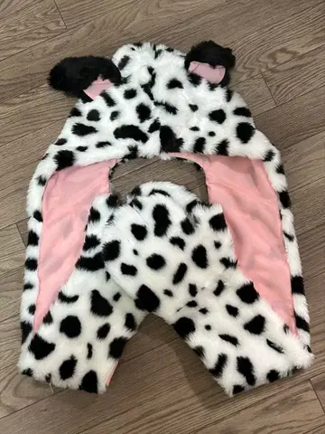 디즈니 팬캡 머플러 101마리 강아지