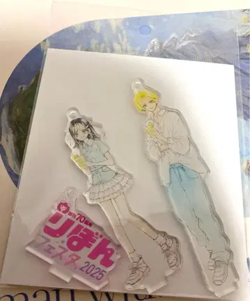 허니 레몬 소다 아크릴 스탠드 키링