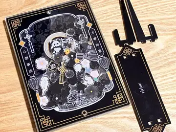 fanfancy+ 후쿠야 아크릴 프레임 오리엔탈 중화 블랙