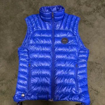 RLX 다운 베스트 파란색 퀼팅
