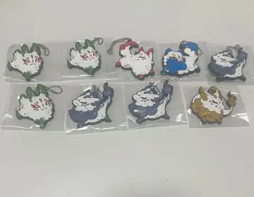 다이쿄야 러버 키링 9개 세트