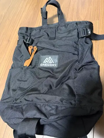 GREGORY 블랙 백팩
