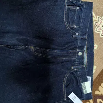 다크 블루 스트레이트 데님 32인치