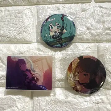 프로세카 하츠네 미쿠 캔 배지 노블 아트