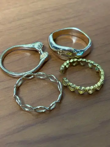 골드링 4종 세트