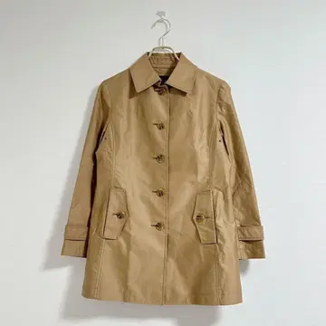 [NEWYORKER] 베이지 트렌치 롱 코트 버튼 포함 M