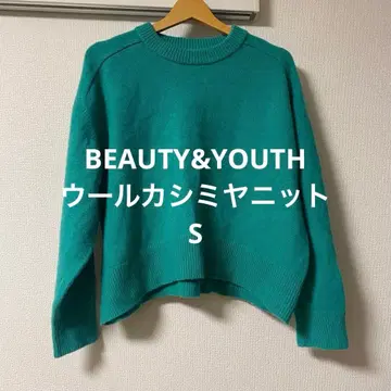 BEAUTY&YOUTH 울 캐시미어 니트 S