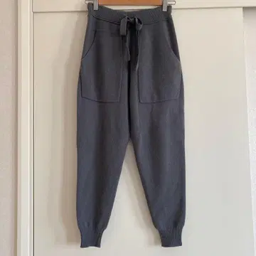 드로어 drawer 니트 팬츠 그레이 사이즈 1