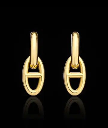 Las 닻 귀걸이 금속 알레르기 방지