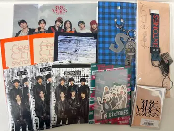 SixTONES 굿즈 묶음 판매 키링 스티커