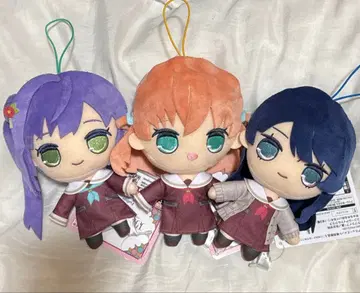 12 러브 라이브! 하스노소라 여학원 큐루마루 봉제 인형 3종 세트