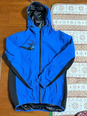초 레어 BlueBlue 블루블루 낚시 레인 자켓 L 블루