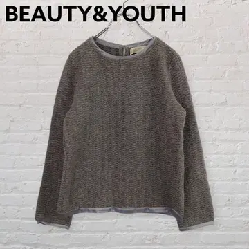 BEAUTY&YOUTH 요철 니트풍 풀오버 일본제