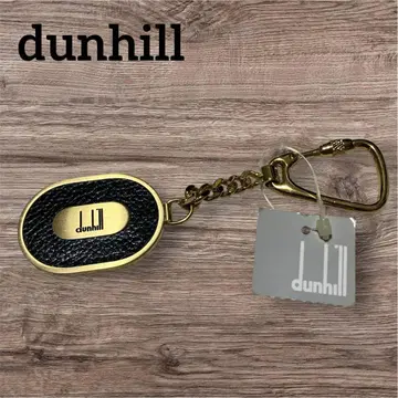 던힐 dunhill 가죽 키링 키링 골드