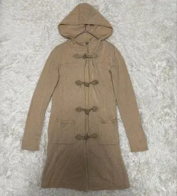 띠어리 럭스 캐시미어 롱 가디건 더플 베이지 38