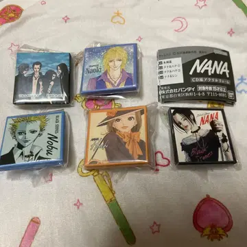 NANA 가챠 CD풍 아크릴 참 나나 하치 노부 나오키 트라네스
